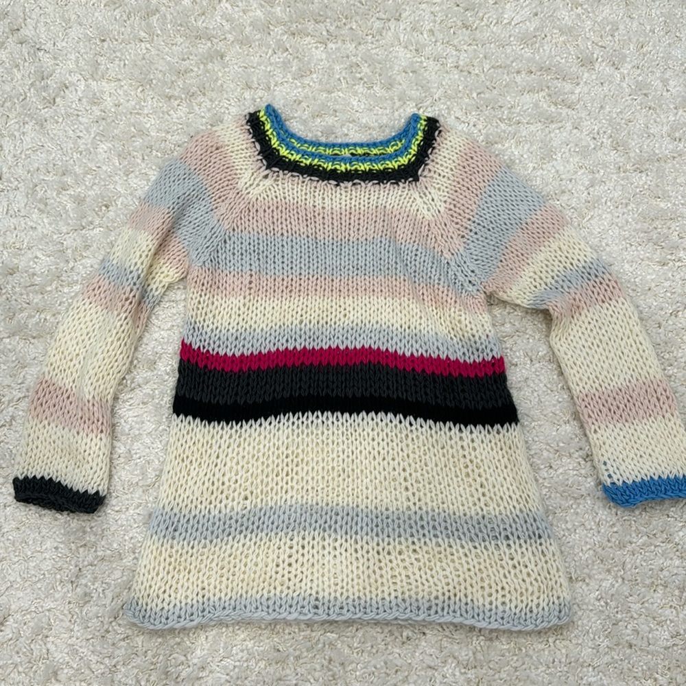 Knit sweater dress